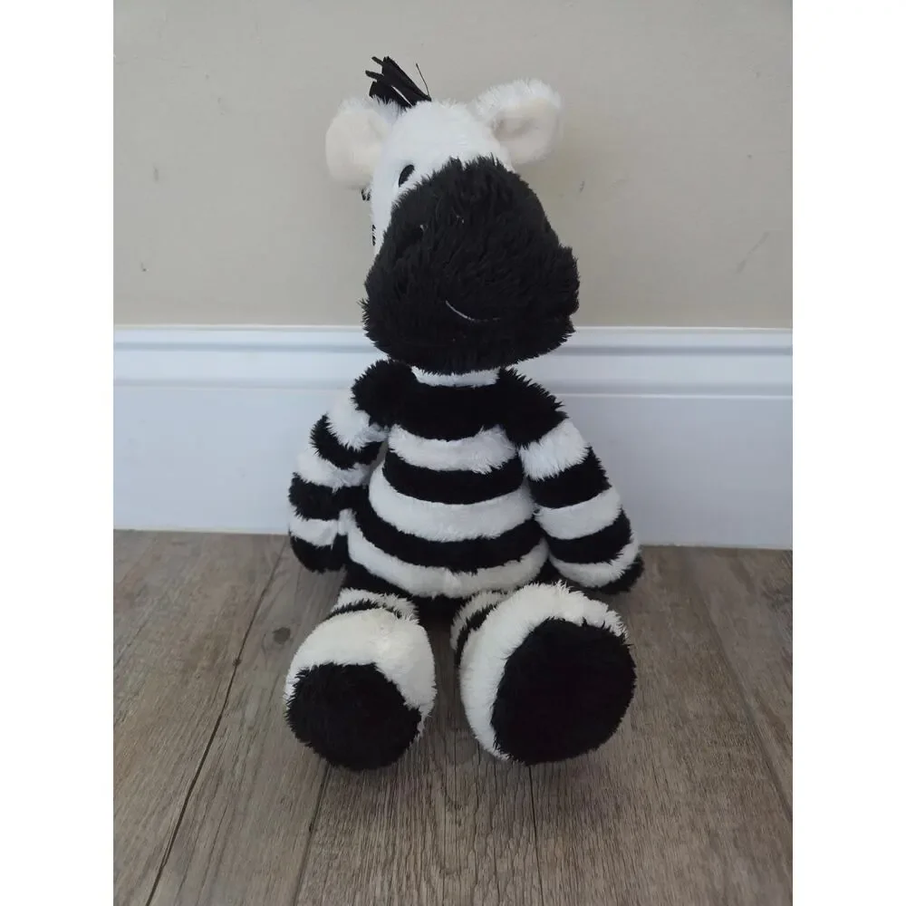 Lambs & Ivy Plush Zebra Stuffed Animal Soft Toy Nursery Decor Cute